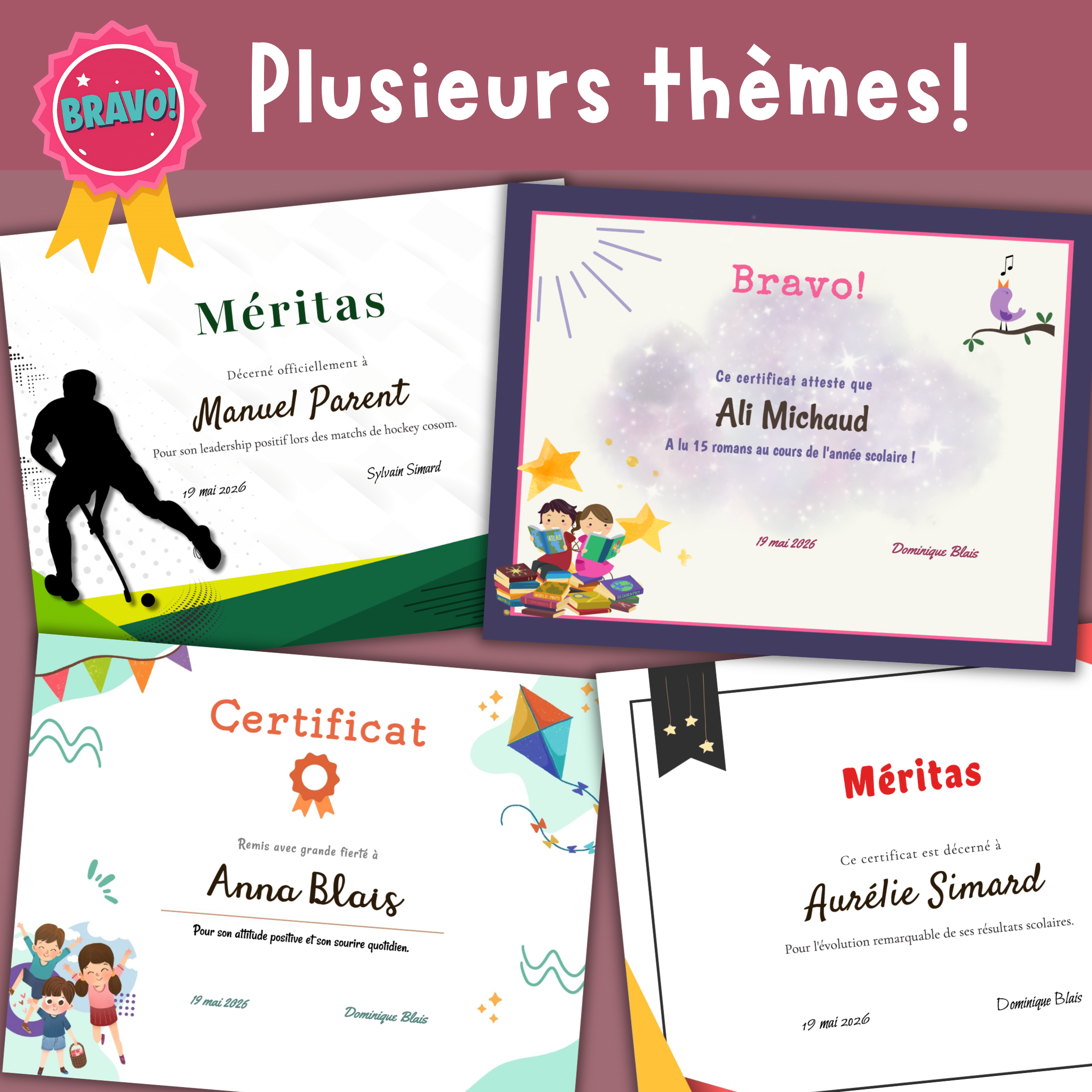 Plusieurs th�mes!